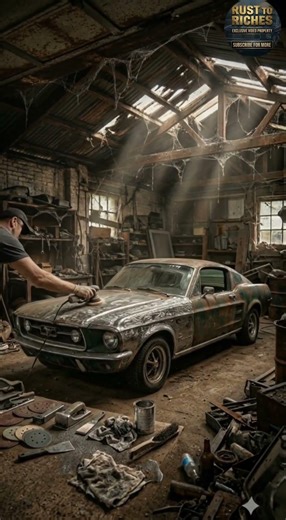 Abandoned 1969 Camaro SS FULL Restoration Satisfying ASMR Rebuild#CarRestoration #CamaroSS #short