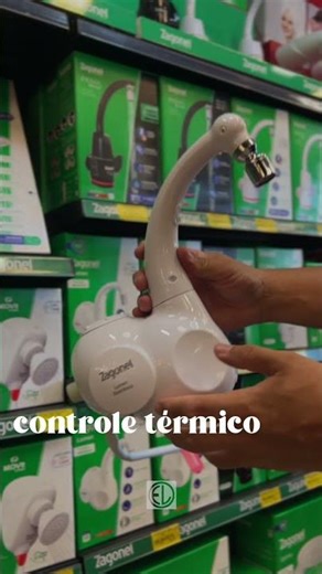 Torne sua rotina mais prática e moderna com a Torneira Elétrica Zagonel Lumen! 💧