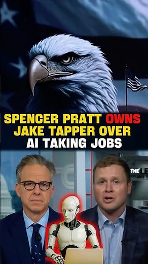 Spencer Pratt OWNS Jake Tapper Over AI Taking American Jobs! 🔥 #losangeles #uspolitics #cnnnews #ai