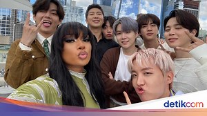BTS Bakal Kolaborasi dengan Coldplay dan Megan Thee Stallion di AMA 2021