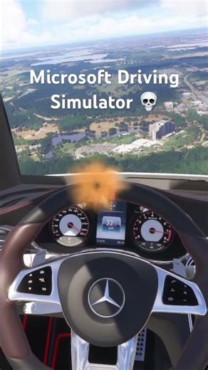 Microsoft Driving Simulator 💀 #msfs2024 #flightsim