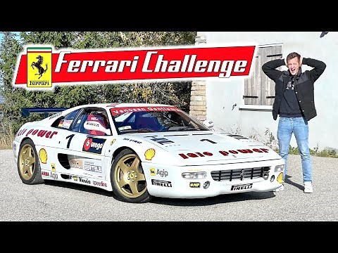 CRAZY 😍 DRIVING A RACING CAR... ON THE OPEN ROAD! Ferrari F355 Challenge