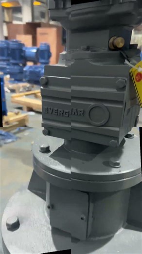 Combined parallel shaft gear motor with speed sensor control system . www.evergeardrive.com