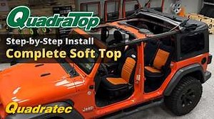 Easy Step by Step Guide How To Install a Quadratec Complete SoftTop for Jeep Wrangler JL