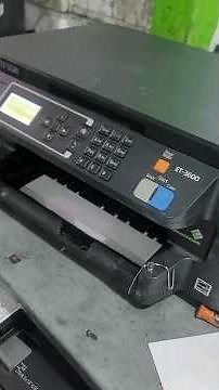 Printhead Cleaning - Epson ET-3600 Printer