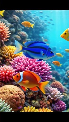 7 Seconds Inside the Most Colorful Ocean World 🌊🐠