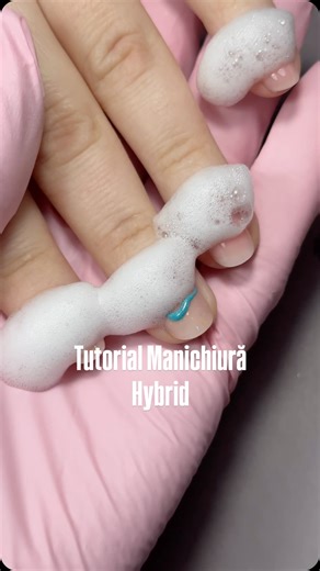 Va las un tutorial (asmr) cu nişte mini nails in tehnica Hybrid✨ Nu uita sa imi laşi un 🩷 şi follow daca ți a fost util 🤗 | Eva-Nails