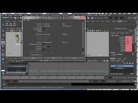 Baking Curves in Maya