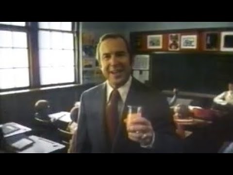 Tang Instant Breakfast Drink - "Learn Better by Eating Better" with Jim Lovell (Commercial, 1976)
