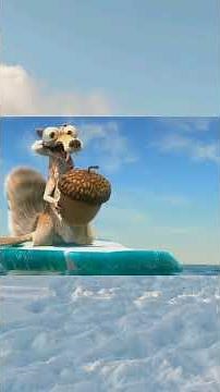 Ice age ll squirrel 🐿️ ll Scrat ll scenes ll cute ll funny ll Animated Movie ll Part 3 ll nut 🥜 ll