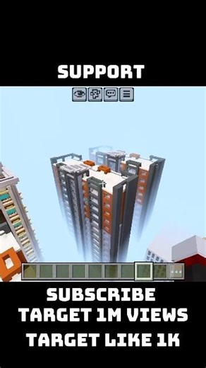 Minecraft City #shorts #viral #trending #edit #minecraft