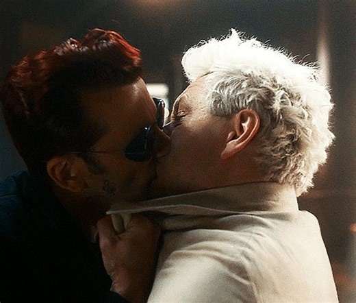 They also heard Aziraphale's whimpers