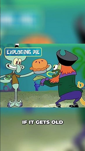 Exploding Pie Prank! Watch Spongebob's Fiery Reaction! #shorts