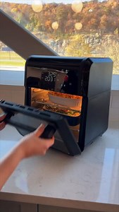 In a rush? Try cooking two dishes at the same time in a Chefman Air Fryer! 🍟 They might be compact, but don't be fooled — these fryers can handle almost anything! Find your perfect match this holiday season on Amazon! 🎅🏻 https://ow.ly/8Gr650QbYIz • #holidaygiftguide #giftideas #airfryers #kitchenhelper | Chefman