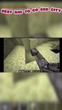 Minecraft: Best Way to Reach End City Without Elytra! 🚀✨
