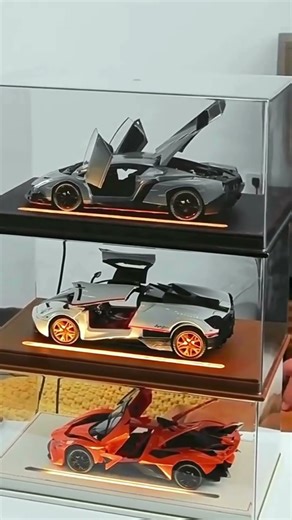 BEST Display Case for 1:24 Model Cars? Acrylic LED Box Review & Setup