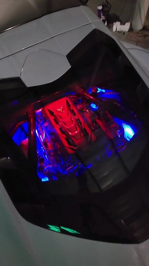 Custom Engine Bay Lighting for Corvette C8