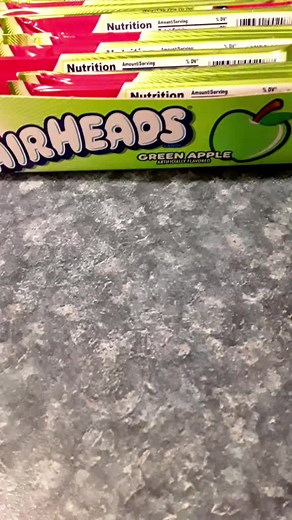I found some green apple airheads, nobody has it anymore #airheads #candy #greenapple #greenappleflavor