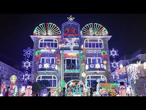 Dyker Heights Christmas Lights 2023 Walking Tour | Brooklyn, New York City