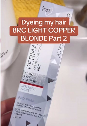 Dyeing My Hair Light Copper Blonde - Part 2