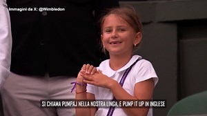 VIDEO Wimbledon, è virale il balletto di Djokovic con la figlia Tara: ecco cos'è il Pumpaj- LaPresse