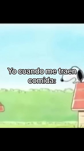 Me when I get food: Charlie Brown and Snoopy Movie