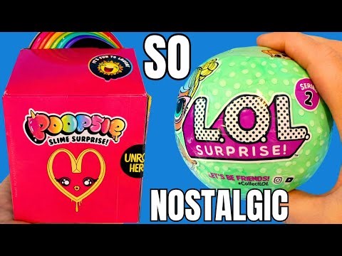 Nostalgic Blind Bag Opening Part 2 | LOL Surprise, Poopsie and 5 Surprise