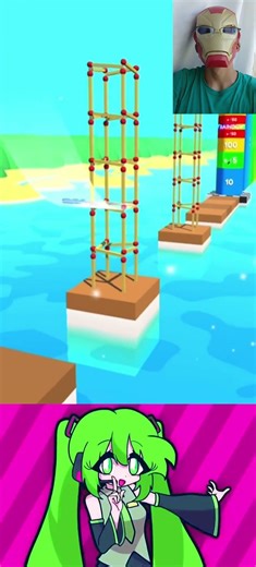 MIKU-TETO-KAFU 初音 ミク・重音テト・可不 【VOCALOID ver】Part 388 #vocaloid #hatsunemiku #memes