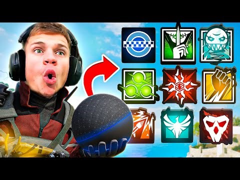 Alexa Picks My Operator In Ranked (Rainbow Six Siege)