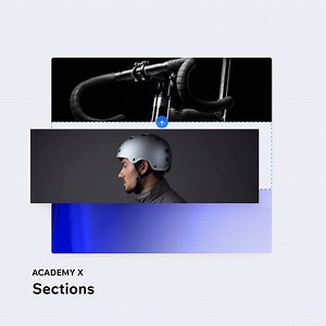 Academy X | Lesson #3: Sections Sections are the building blocks of your site. You can have as many of them as you want on each page and set their height as you wish. For the full lesson and exercise >> https://www.editorx.com/academy/sections | Wix Studio