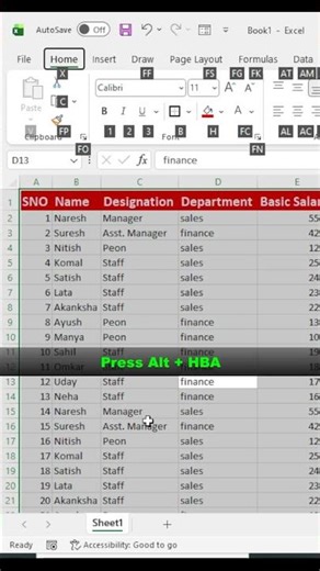excel formatting hacks | 💯 excel tricks #viral #mstechtricks #excel #exceltips #shortsviral #excel