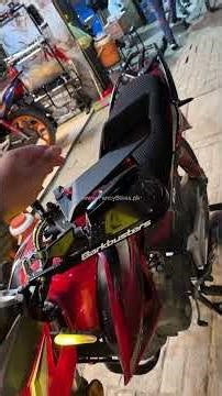 CB150F premium upgrade with handguards, mirrors, levers, LEDs, exhaust and more. FancyBikes.pk