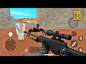 Toilet Monster - FPS Gun Games - Android GamePlay #3