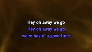 Karaoke Hey Ho (Away We Go) - Robert Mizzell - CDG, MP4, KFN - Karaoke Version