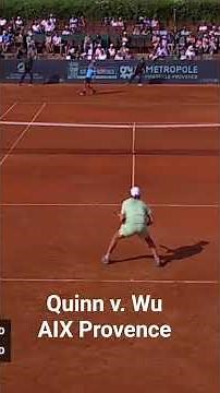 2026 Open Aix Provence | Yibing Wu v Ethan Quinn | ATP Challenger R16 Highlights