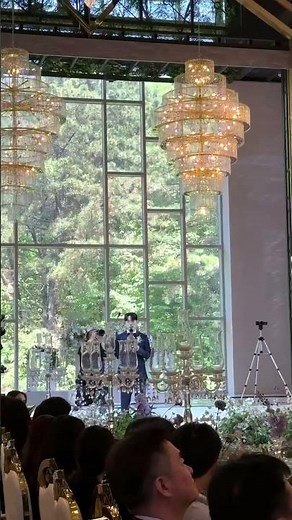 멋진 신랑님이 직접 외치는 신부 입장!! #청주하우스웨딩홀