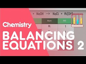 How To Balance Equations - Part 2 | Chemical Calculations | Chemistry | FuseSchool