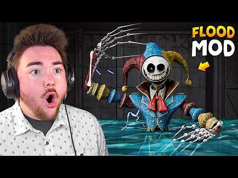 FLOODING EVERYTHING IN WATER!!! (Can the Prototype Swim?) | Poppy Playtime Chapter 5 (Mods)