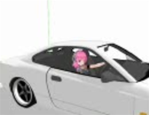 【MMD】ハンドル操作機能テスト２