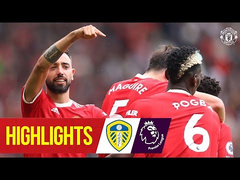 Bruno and Pogba star as five star United beat Leeds | Manchester United 5-1 Leeds | Highlights