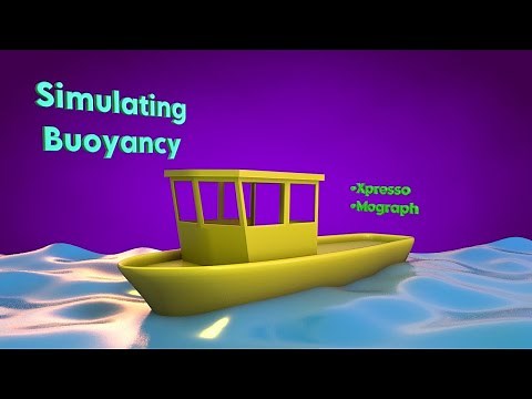 Cinema 4D Multi-Tech Tutorial 7: (Xpresso, Mograph) - Simulating Buoyancy