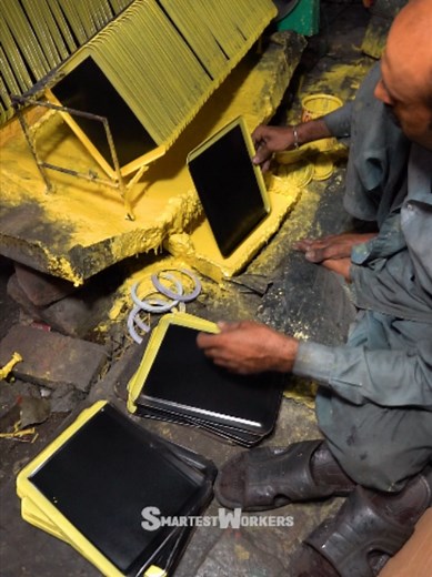 Slate Manufacturing Process in a Factory - Step-by-Step Guide
