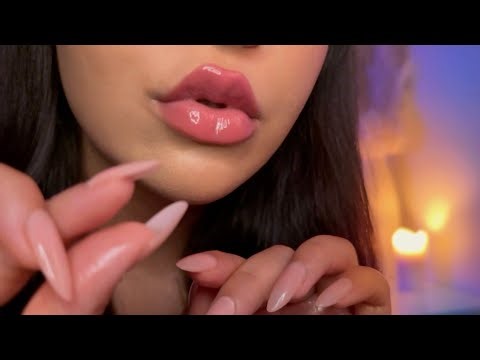 ✨ASMR✨Plucking & Gentle Mouth Sounds with Slow Hand Movements for Sleep 😴(No Talking except intro)