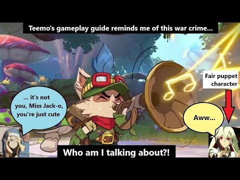 I saw Teemo in 2xko, and I thought of this war crime...