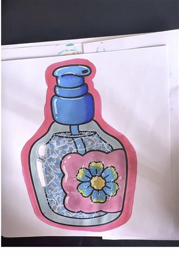 Today we have an easy soap colouring #speedcoloring almost did an #allblue challenge 🖍️🫟