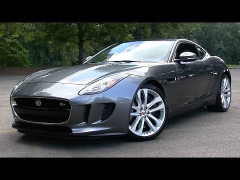 2016 Jaguar F-Type S Coupe (6-spd manual) Start Up, Road Test, and In Depth Review
