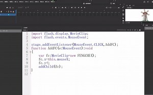 Animate如何将影片剪辑加载到舞台（AS3）