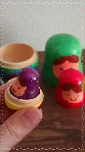 【夏休み工作紹介①】マトリョーシカちゃん※小学3年生の作品