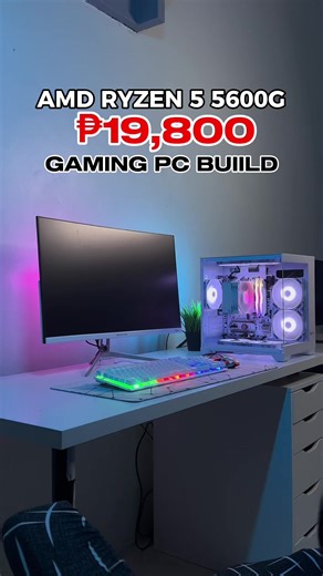 AMD Ryzen 5 5600G Ultra White PC Build