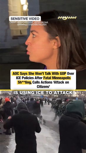 AOC Says She Won’t Talk With GOP Over ICE Policies After Fatal Minneapolis Sh**ting, Calls Actions ‘Attack on Citizens’ Rep Alexandria Ocasio-Cortez says she’s done talking with Republicans about ICE — at least as long as, in her words, the GOP and Trump administration are using ICE “to attack American citizens and shoot mothers in the face.” She made the comment while reacting to a fatal shooting in Minneapolis, calling those actions an “attack on citizens” and blasting ICE’s role in immigratio